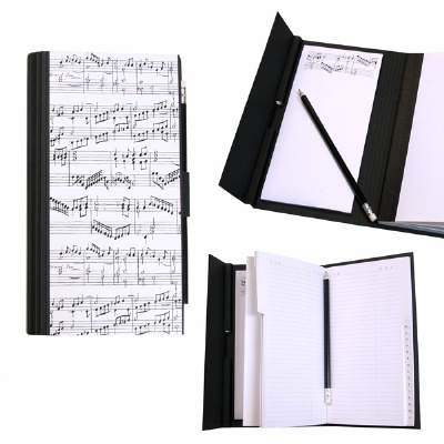 ETUI REPERTOIRE BLOC-NOTES + CRAYON/ PARTITION