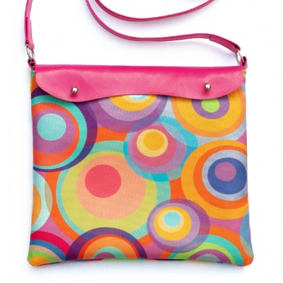 Plus de détails sur SAC LADY ( cercles multicolor)