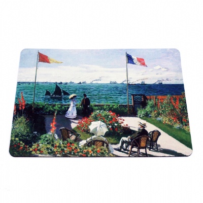 Plus de détails sur TAPIS DE SOURIS (Claude Monet-Terrasse  Ste adresse)